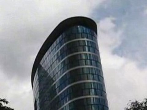 Bruxelles (Belgique) : jardin botanique et skyscraper