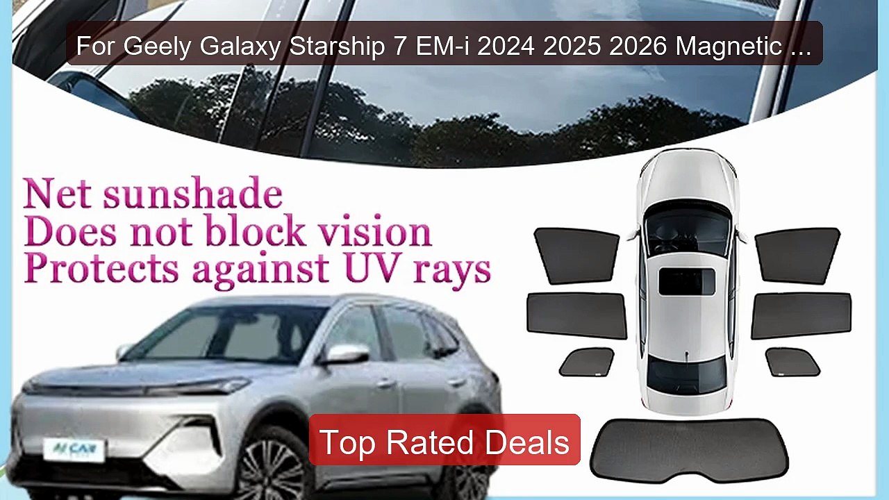 For Geely Galaxy Starship 7 EM-i 2024 2025 2026 Magnetic Su... -- Top Pick 2026 | Unbeatable Price!