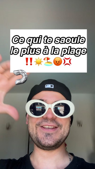 Ce qui te saoule le plus à la plage ☀️😡🏖️