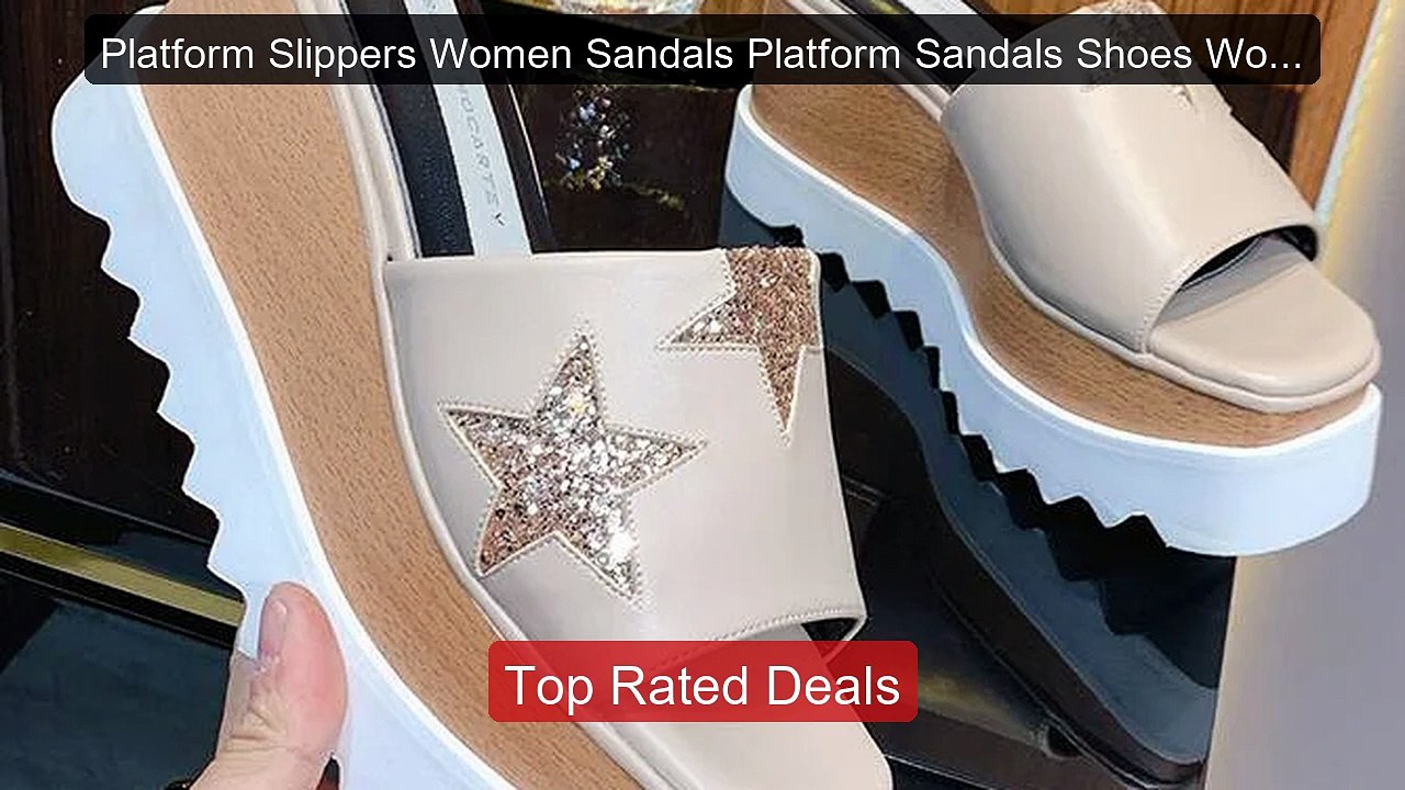 Platform Slippers Women Sandals Platform Sandal...