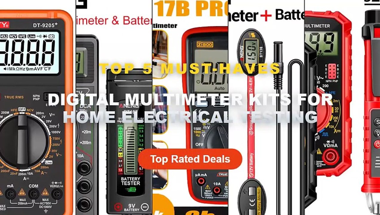 Don't Buy Digital Multimeter Kits For Home Elec...