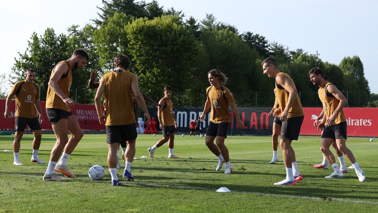 La ripresa a Milanello powered by Clivet