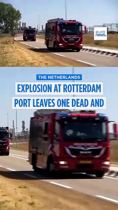 Explosion at Dutch port of Rotterdam leaves one dead and several injured, police say