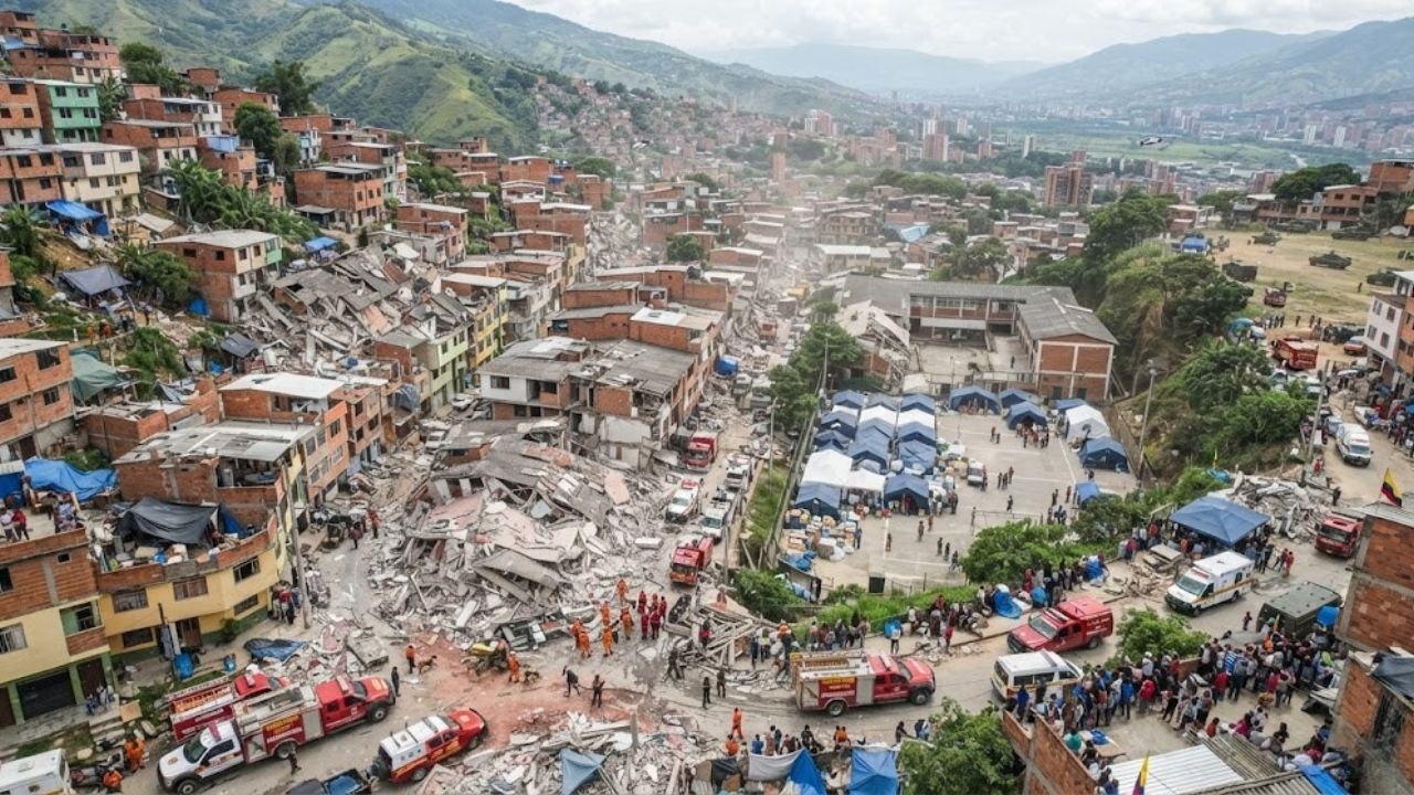 Emergency Rescue Efforts Intensify Following Ea...