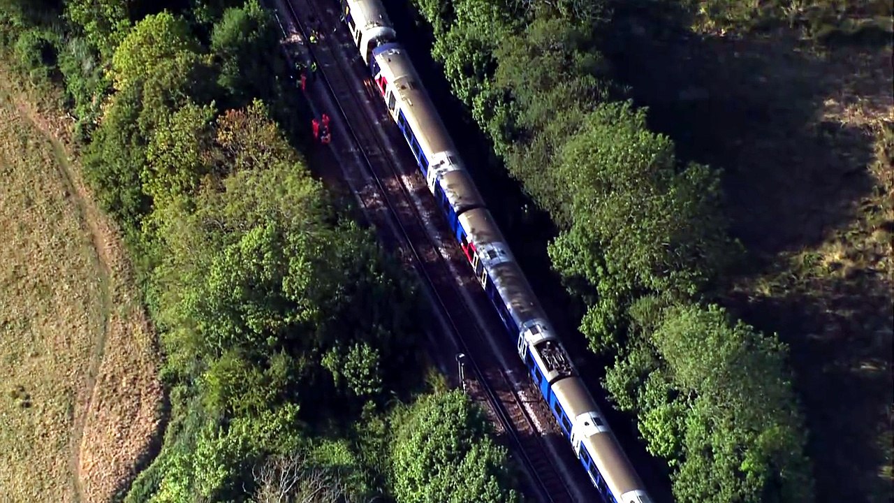 Train derails near Lewes in East Sussex