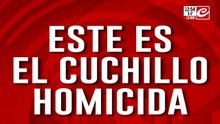 Horror en Devoto: este es el cuchillo homicida