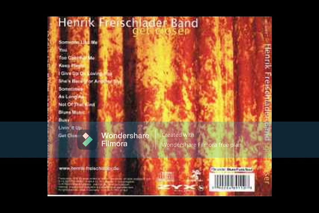 Henrik Freischlader Band – Get Closer ; 	Blues