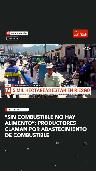 “Sin combustible no hay alimento”: productores claman por abastecimiento de combustible