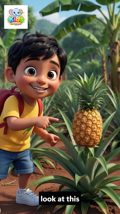 Arjun’s Pineapple Adventure | How Does a Pineapple Grow?