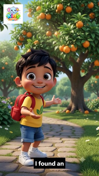 🍊 Arjun’s Orange Adventure | How Does an Orange Grow?