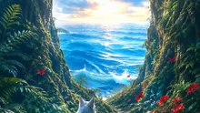 The Ocean Behind the Forest | A Surreal 4K Fantasy World