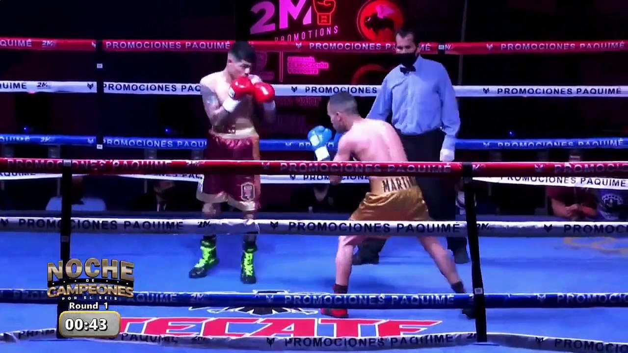 Angel Hernandez Vs Edgar Alfredo Martinez 06-02-2021 Full Fight