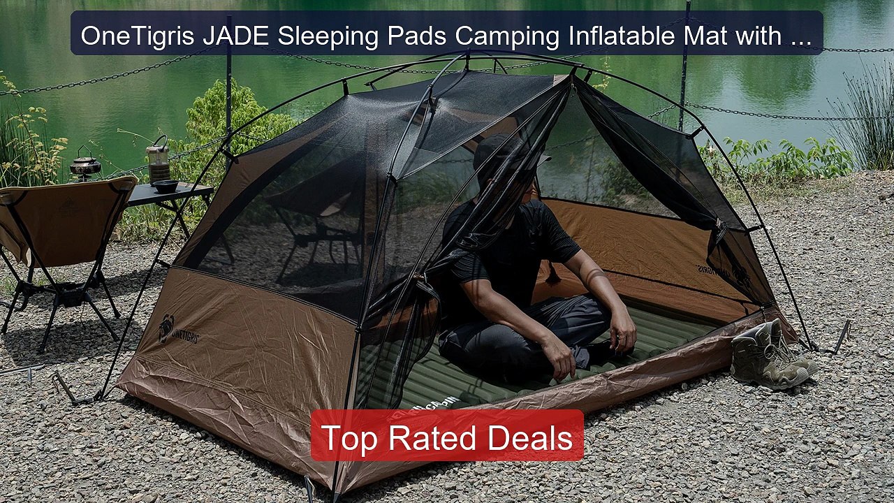 OneTigris JADE Sleeping Pads Camping Inflatable Mat with Hole Fixin... -- Top Rated 2026 | Buy Now!
