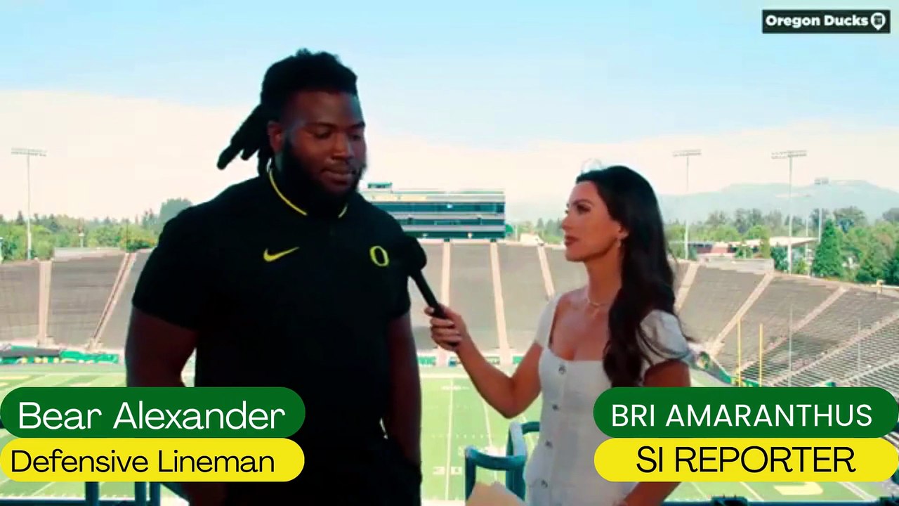 Defensive Lineman Bear Alexander discusses playing his former school this coming season