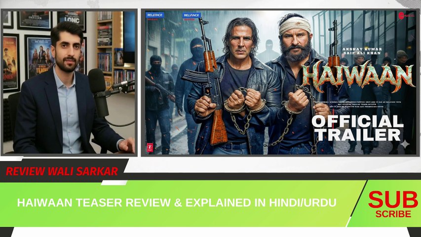 Haiwaan 2026 Teaser Review | Saif Ali Khan, Akshay Kumar | Bollywood Updates