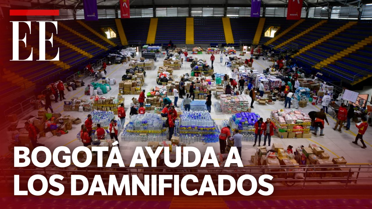 Donaciones y miles de voluntarios en Bogotá por los damnificados del terremoto