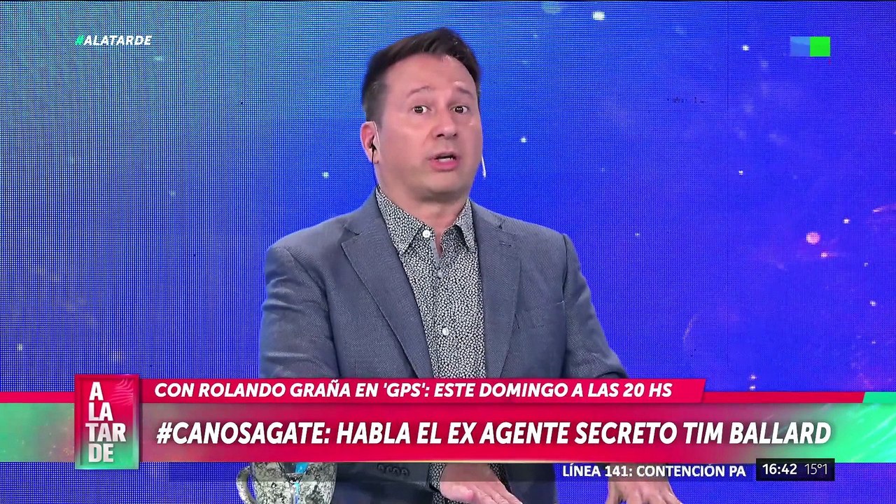 😱 CANOSA-GATE: TIM BALLARD HABLÓ CON ROLANDO GRAÑA SOBRE VIVIANA CANOSA