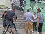 Les coulisses du tournage du clip au coeur de la rue