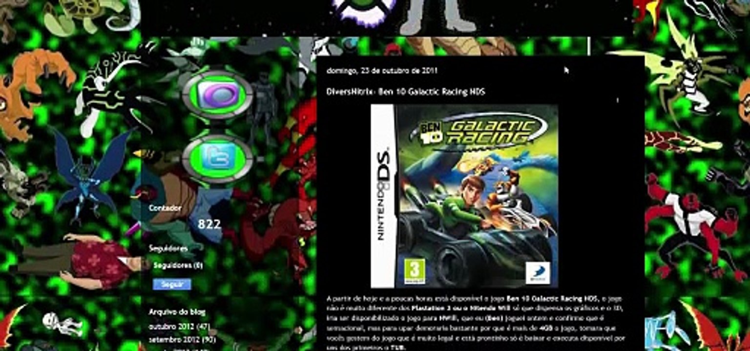 236- DiversNitrix  Ben 10 Galactic Racing NDS...