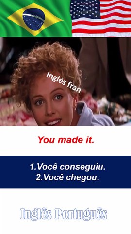 You made it.