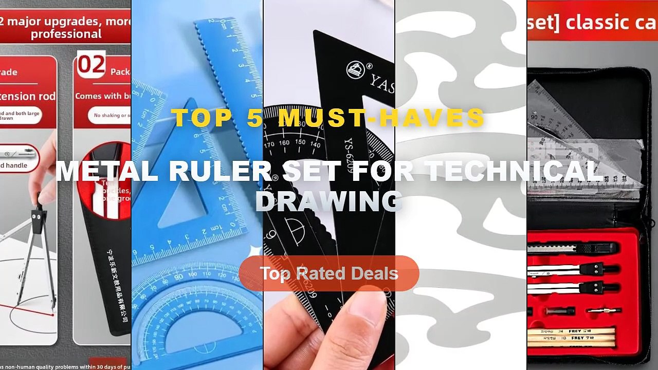 Ultimate Guide to the Best Metal Ruler Set For...