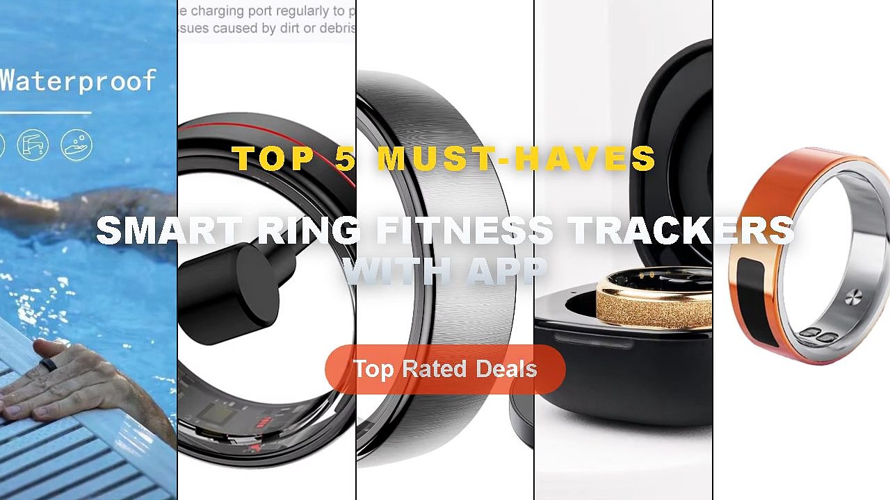 Best Smart Ring Fitness Trackers With App on Al...