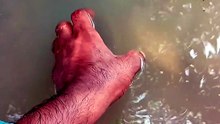Hand fishing gaon me