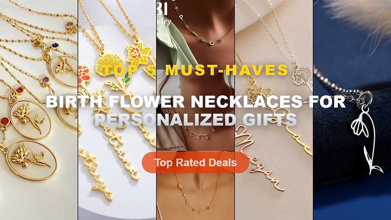 Ultimate Guide to the Best Birth Flower Necklac...
