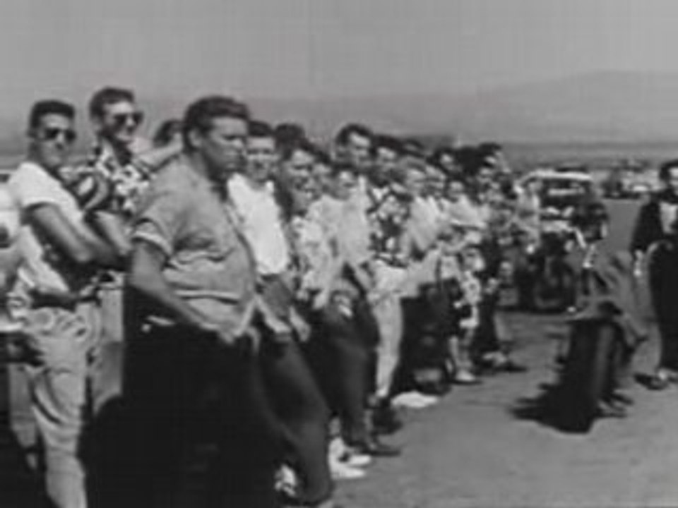 1952 Santa Ana Hot Rod, Drag Racing & Muscle Car Club Movie