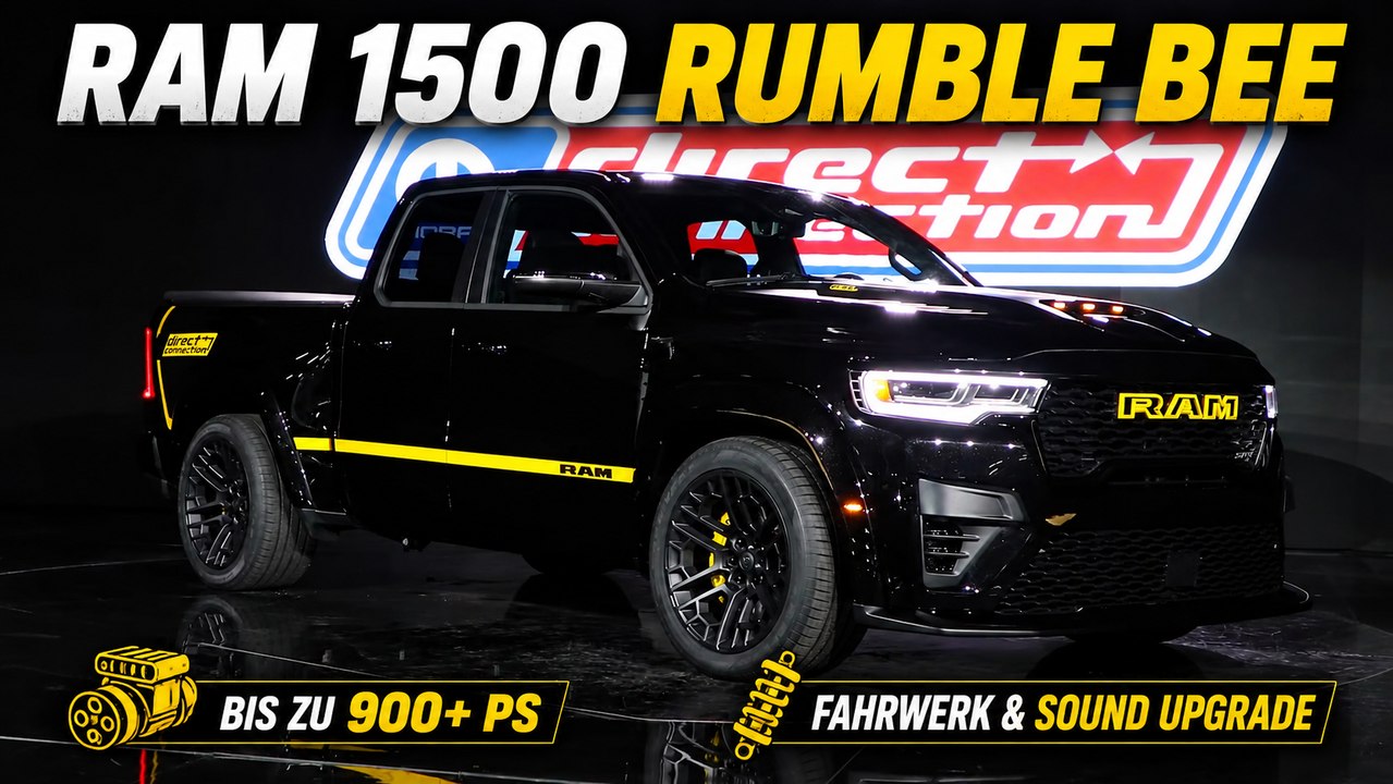 Ram 1500 Rumble Bee: Bis zu 900+ PS für den wilden Street-Truck