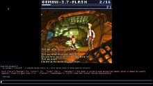Gemini 3.7 Flash bullies Wally (Monkey Island 3)
