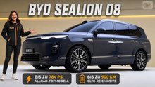 2026 BYD Sealion 08: 784 PS, Flash-Charging und Hinterradlenkung