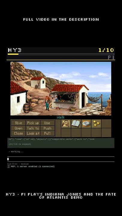 Qwen 3.8 Max searching for Atlantis #retrogamin...