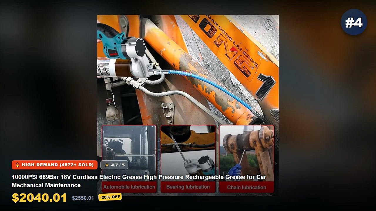 Ultimate Guide to the Best Cordless Grease Gun...