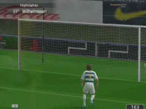 pes6 manager: songoku - cartman funny goal