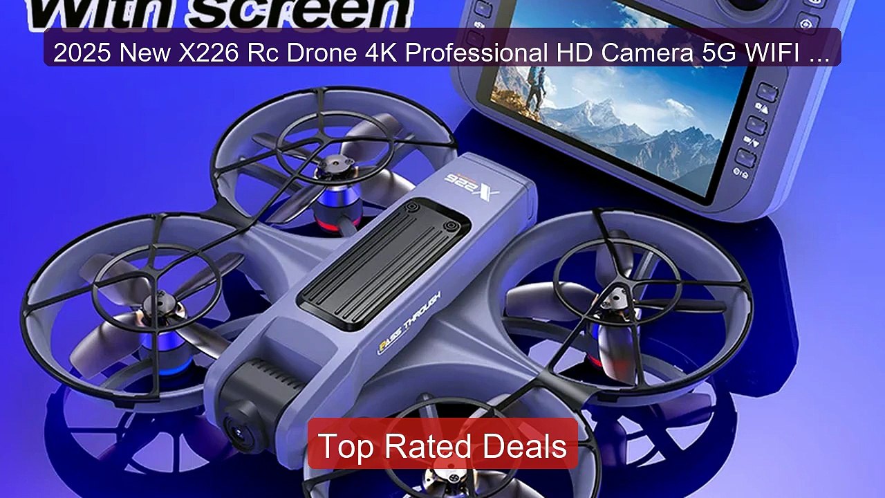 2025 New X226 Rc Drone 4K Professional HD Camer...