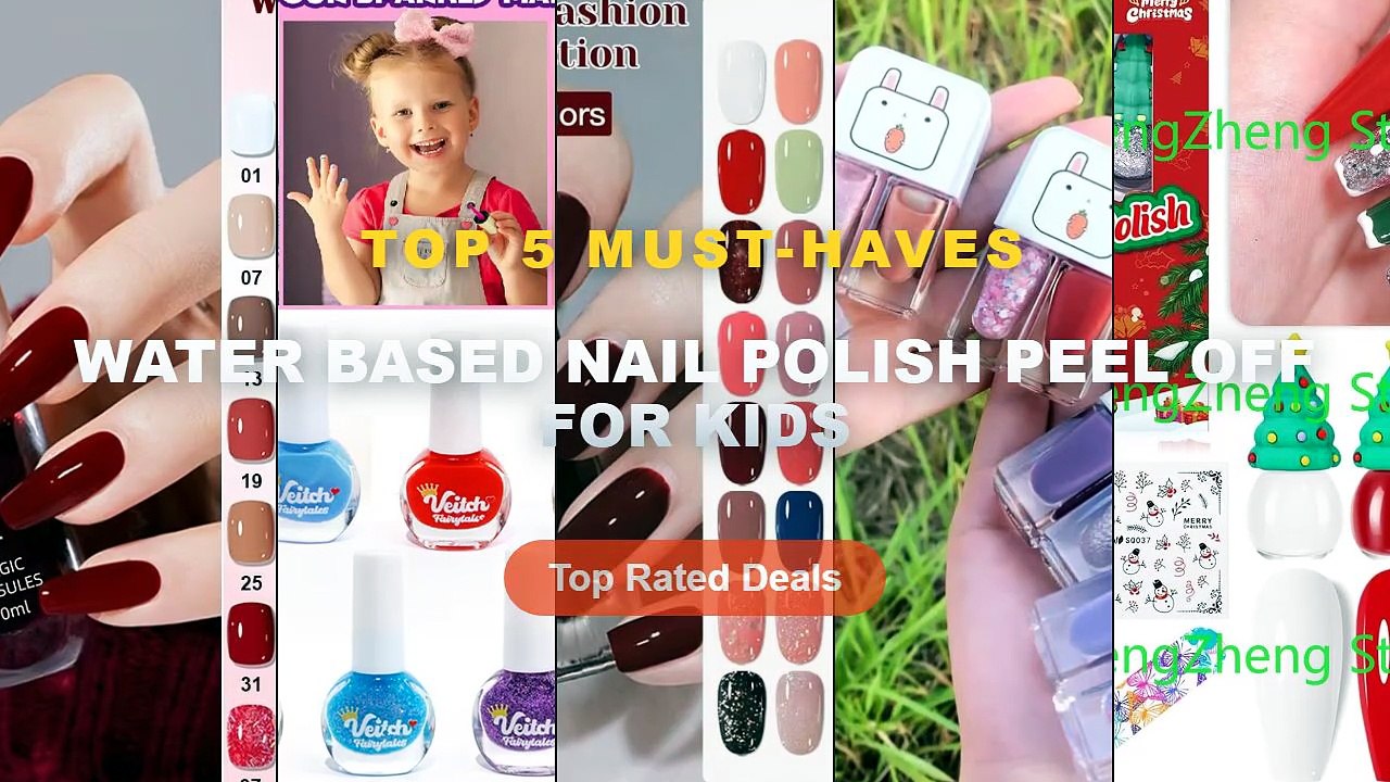 Why Everyone Is Buying Water Based Nail Polish...