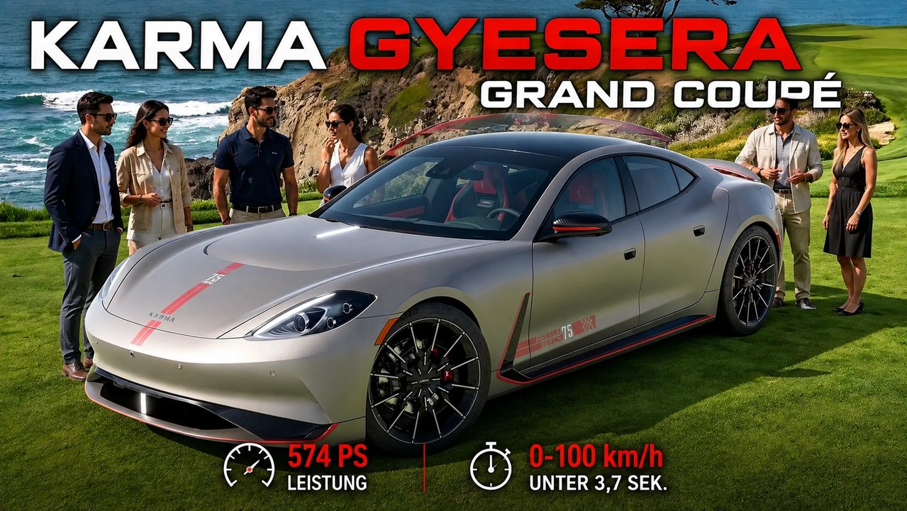 Karma Gyesera Grand Coupe: 574 PS starker EREV startet durch