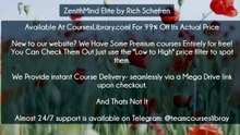 (Courseslibrary.com)ZenithMind Elite by Rich Schefren Download