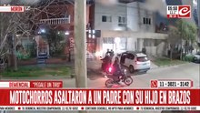 Le robaron la camioneta mientras tenía a su pequeño hijo en brazos