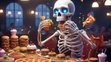 What Would Happen If You Never Stopped Eating? 😱🍔 #WhatIf #WhatWouldHappen #FoodFacts