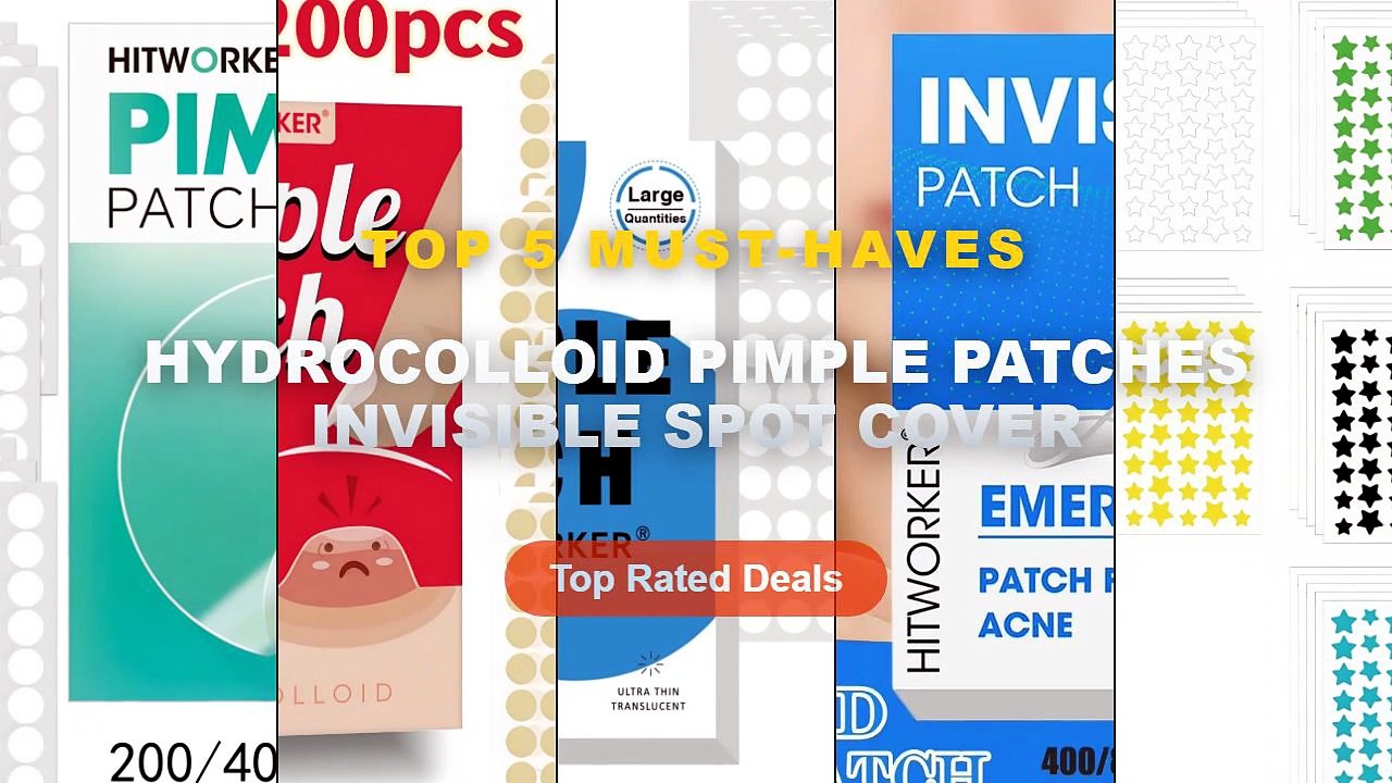 Ultimate Guide to the Best Hydrocolloid Pimple...
