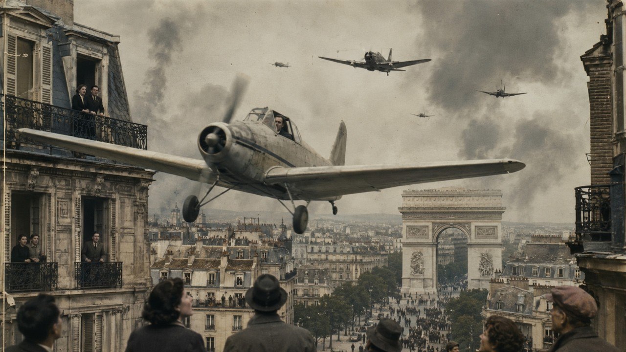 When One Pilot Challenged Hitler’s Paris in 1942