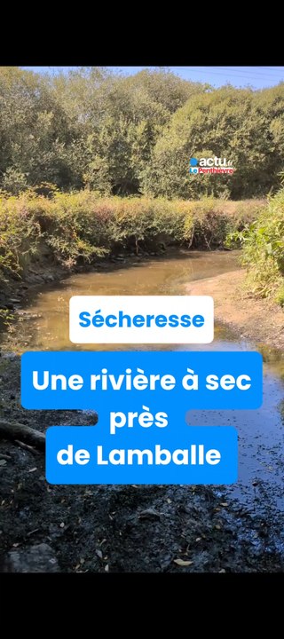 Une rivière à sec en Côtes-d'Armor