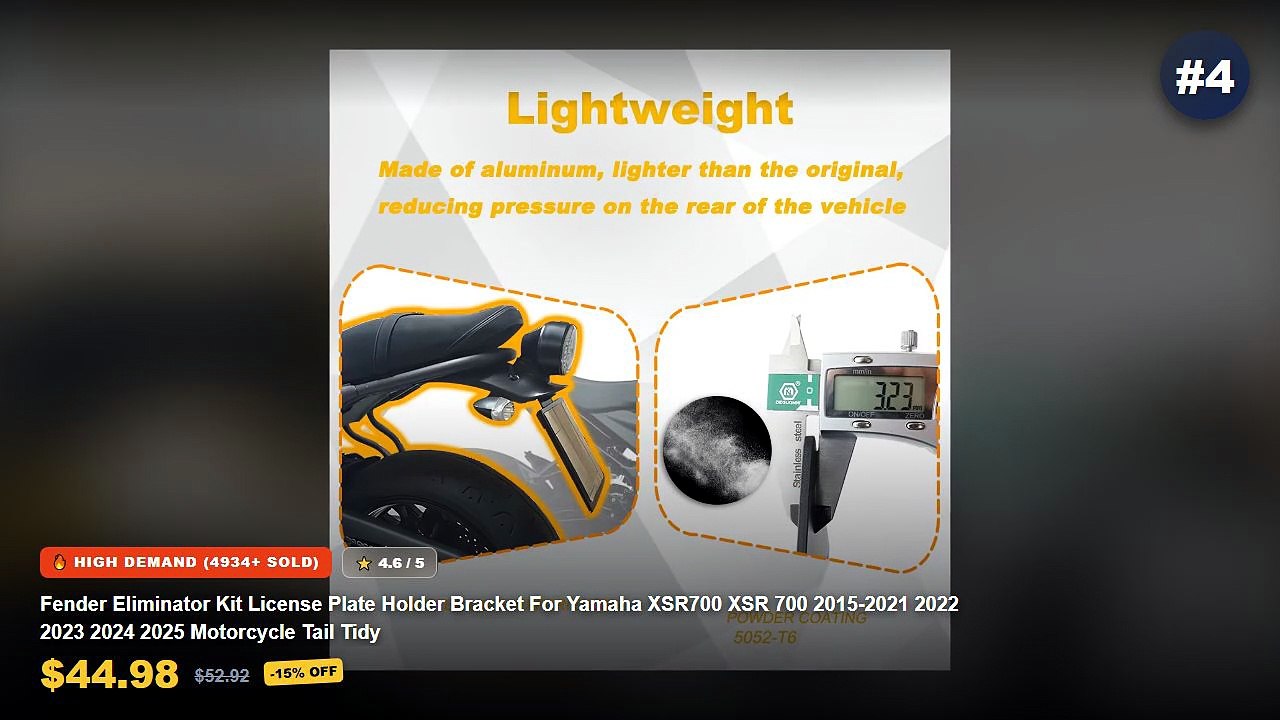 Why Everyone Is Buying Motorcycle Tail Tidy Fen...