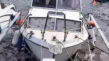 Te arriesgarías la vida por salvar tu barco?
