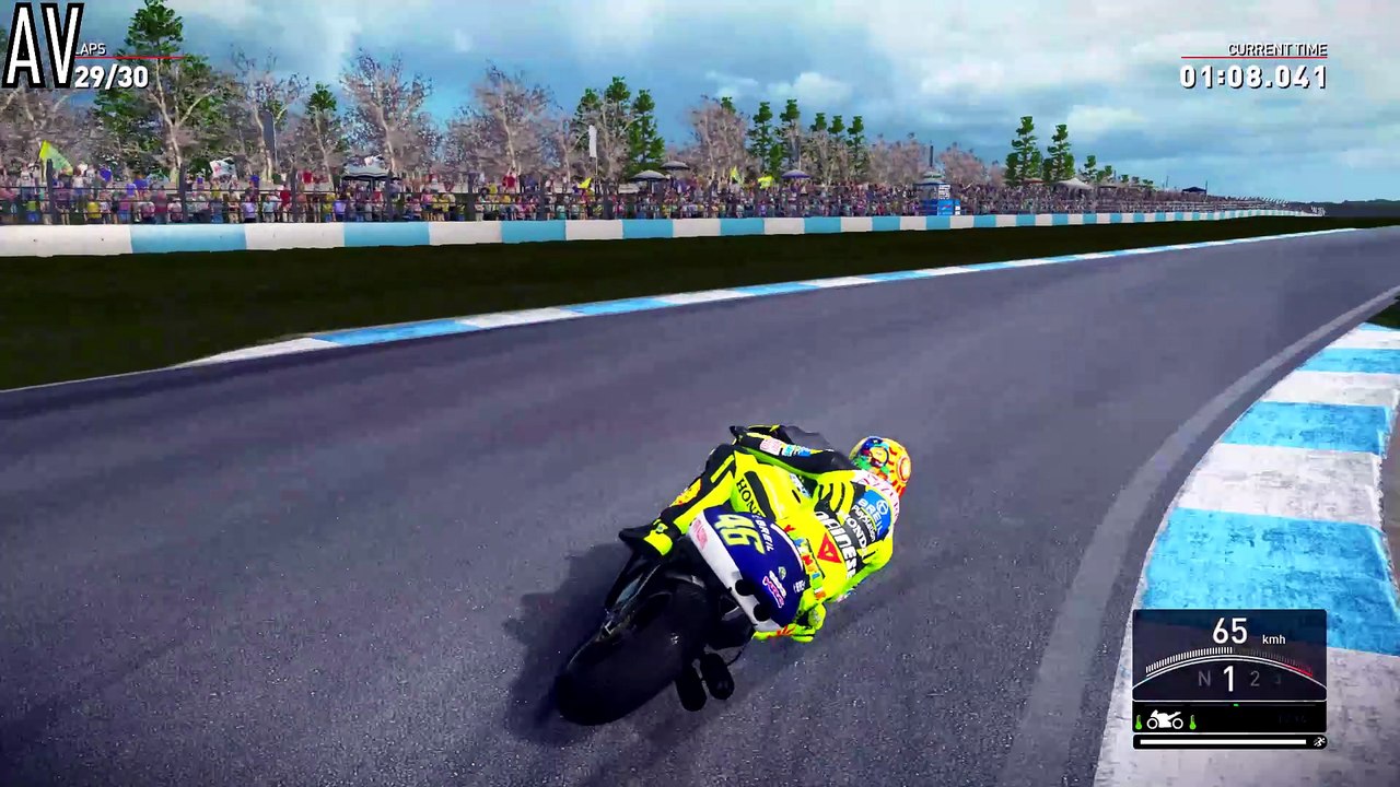 MotoGP 16: VR46 Historic Events REVISITED in 4K - Top Class (Donington Park 2000)