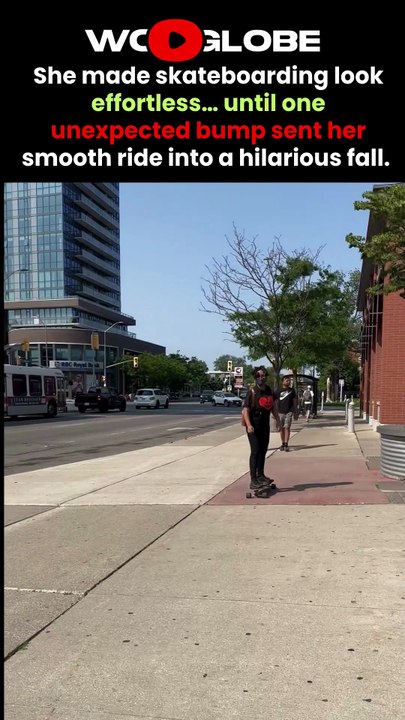 Skateboarder Faces Unexpected Mishap in Hilario...