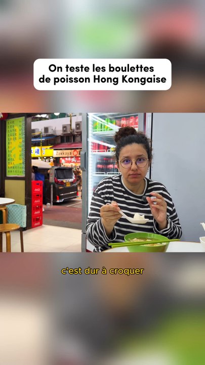 On goûte les nouilles de Hong Kong