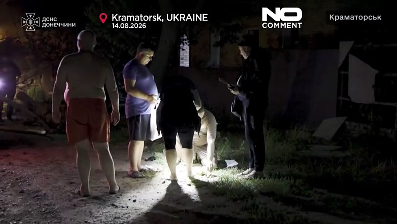Krieg in der Ukraine: russischer Luftangriff auf Kramatorsk tötet einen, verletzt 17